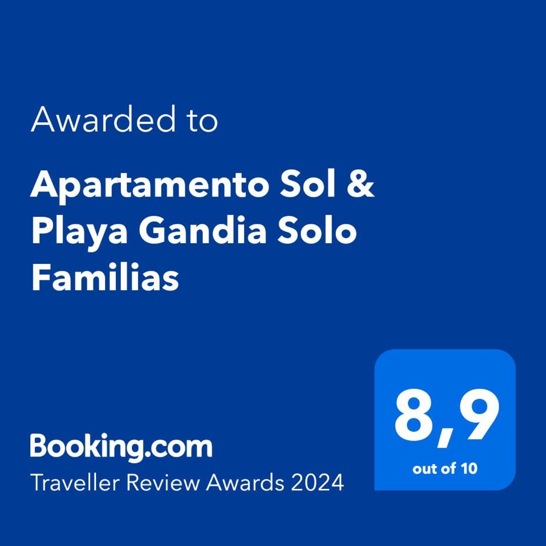 Apartamento Sol & Playa Gandia Solo Familias 外观 照片